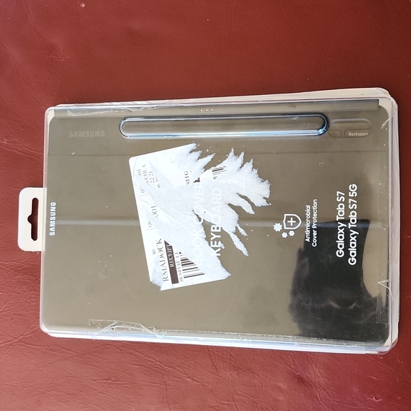 🌞HPx2🌞 NIB Samsung: Book Cover Keyboard Galaxy Tab S7/S7-5G - Picture 2 of 10